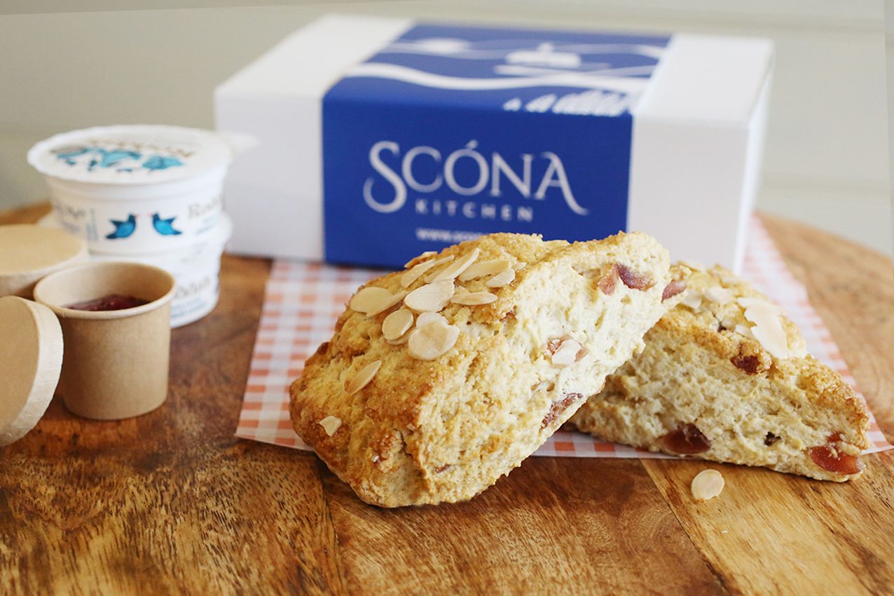 Scóna cream tea for two