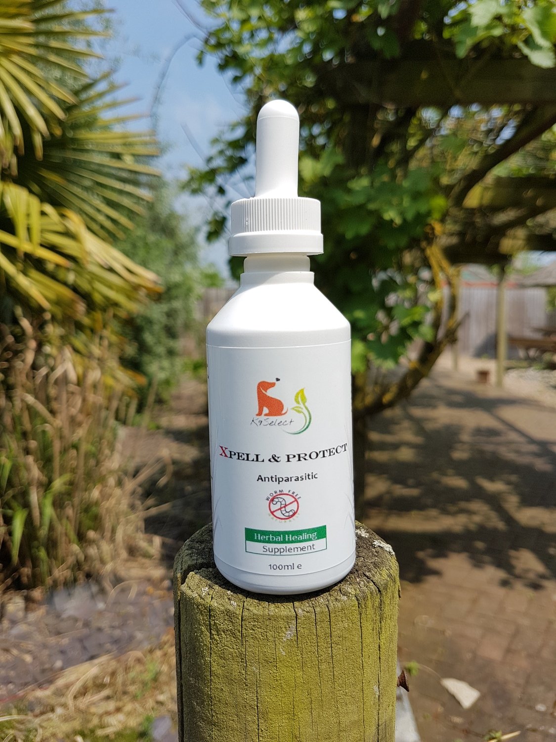 K9select Xpell and protect natural wormer 100% natural