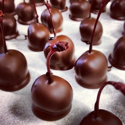 Chocolate Covered Bordeaux Cherries