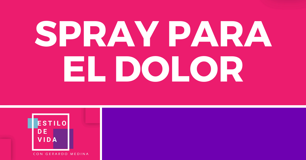 SPRAY PARA EL DOLOR