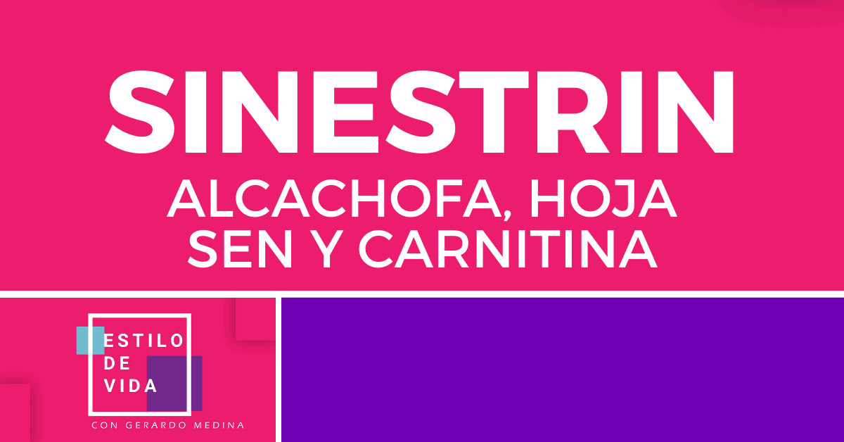 SINESTRIN (ALCACHOFA, HOJA SEN Y CARNITINA)