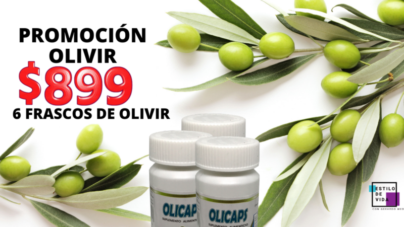 OLICAPS (OLIVIR) 6 FRASCOS