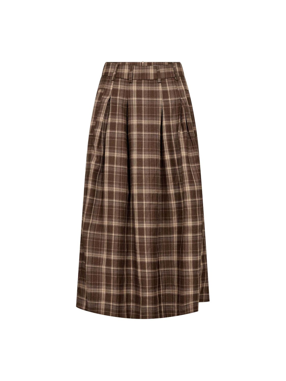 DagnyCC Anya Check Pleat Skirt