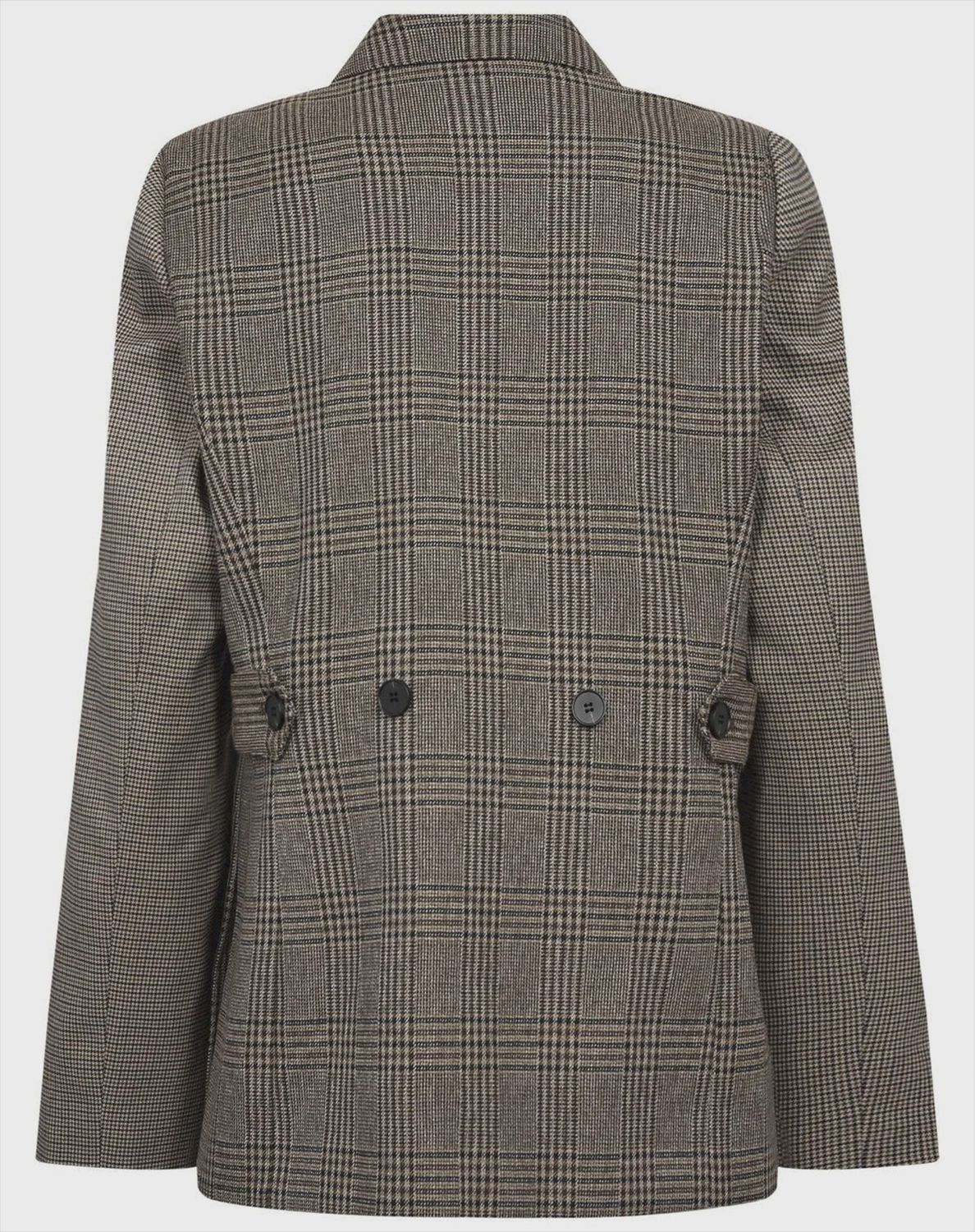VeyaCC Check Fitted Blazer