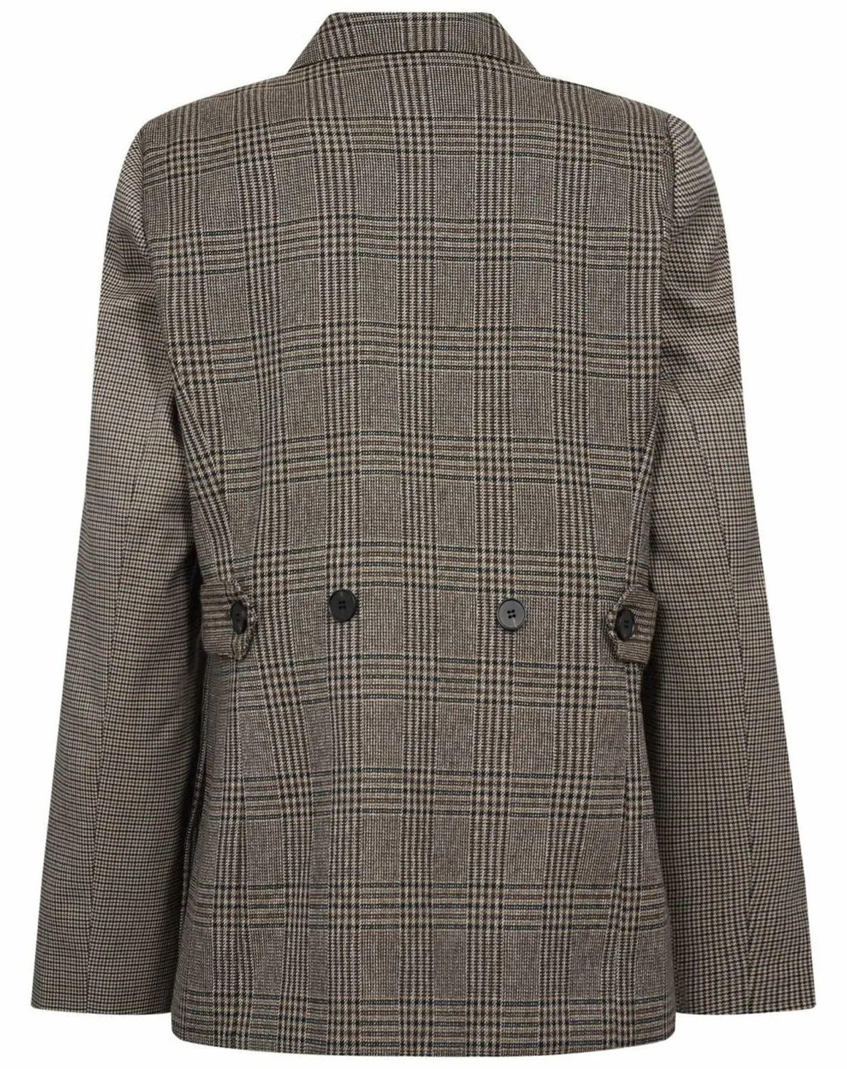 VeyaCC Check Fitted Blazer