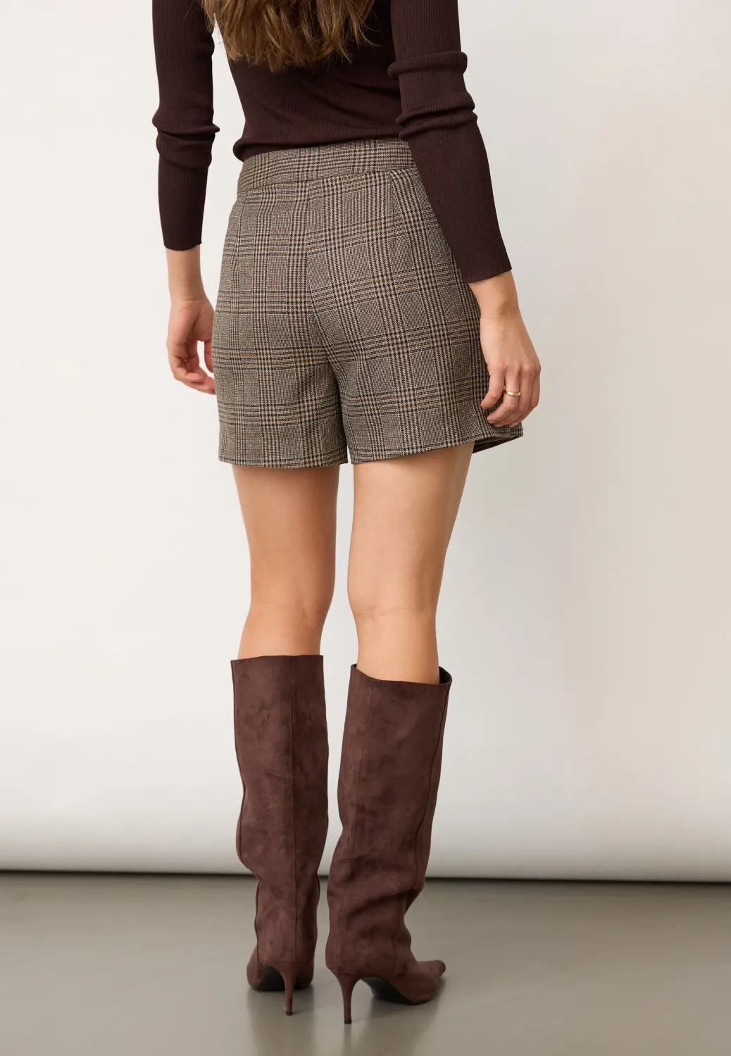 VeyaCC Check Wrap Skort