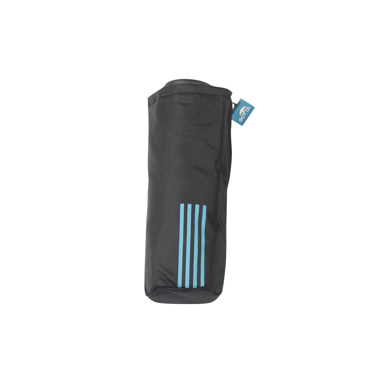 GOTTA MINI Folding Umbrella Black with color details