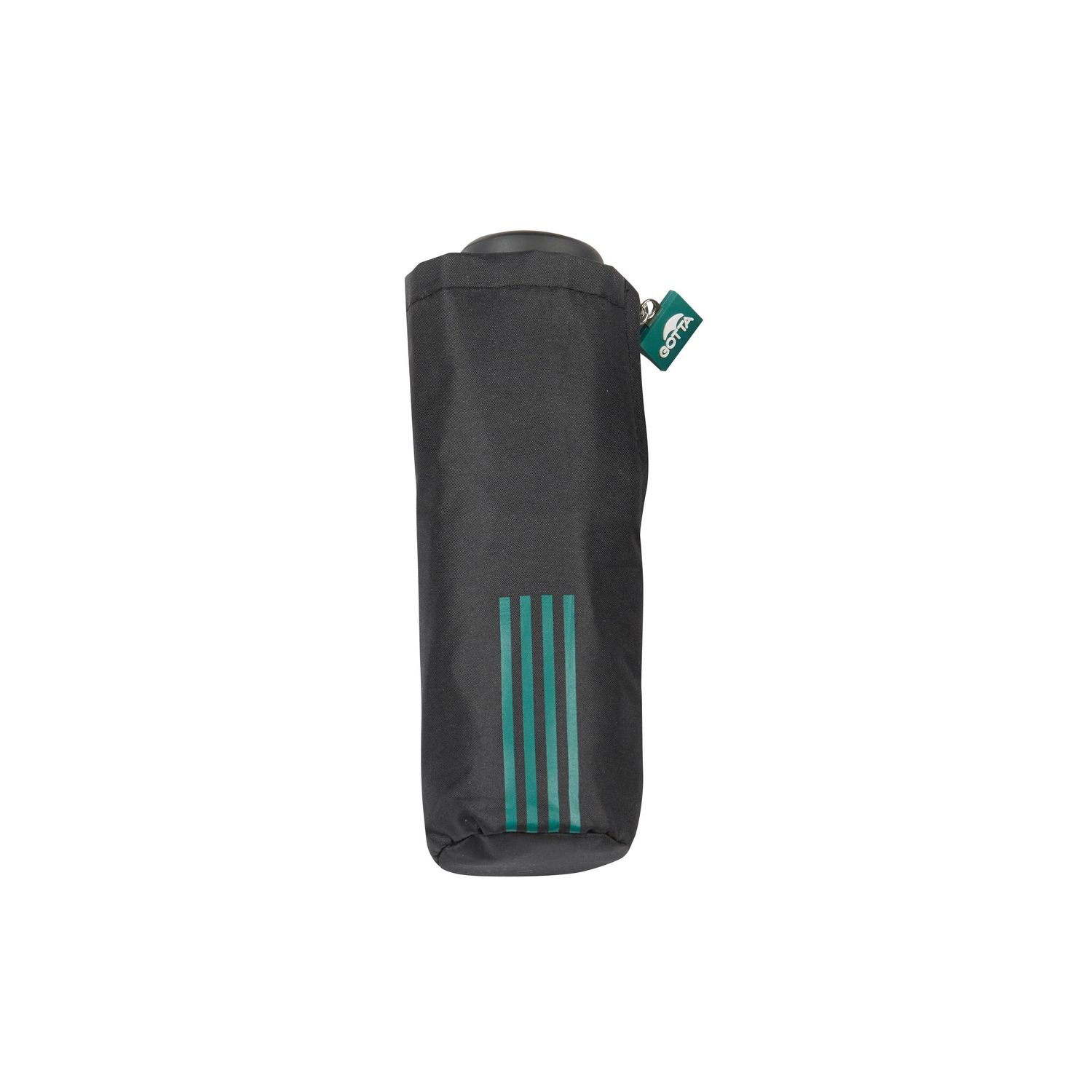 GOTTA MINI Folding Umbrella Black with color details
