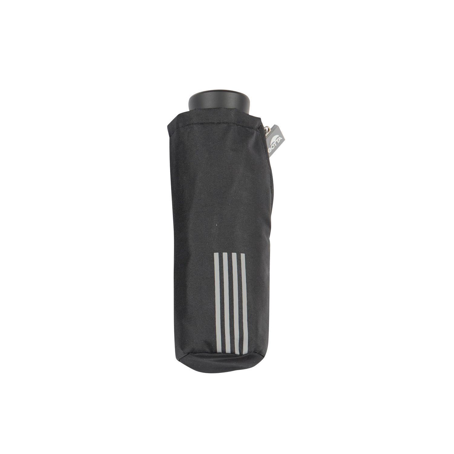 GOTTA MINI Folding Umbrella Black with color details