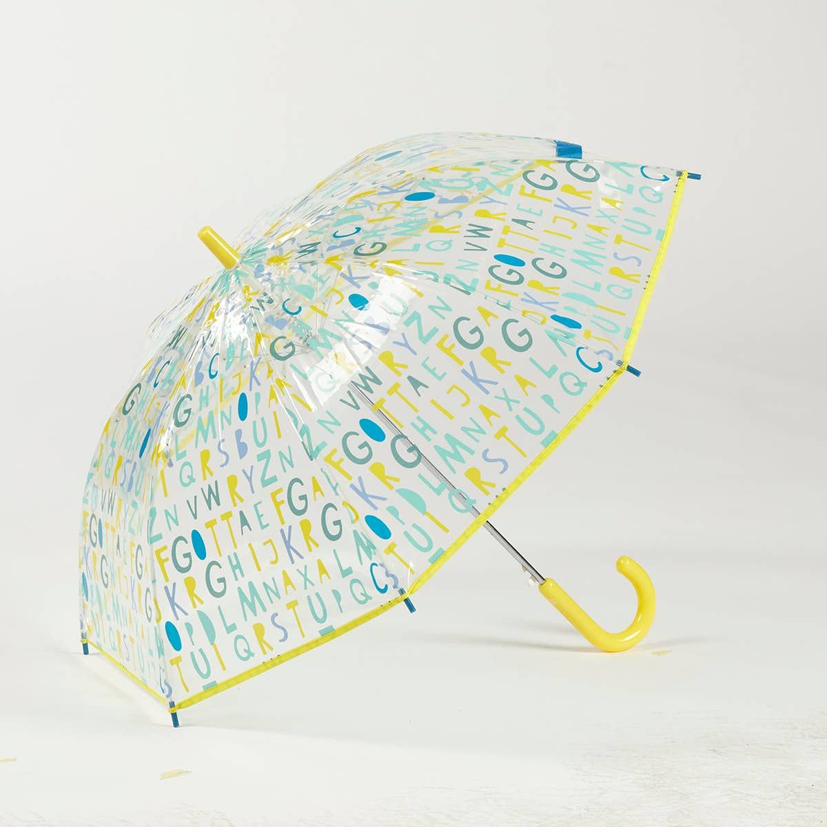 GOTTA KIDS Transparent umbrella printed ABC