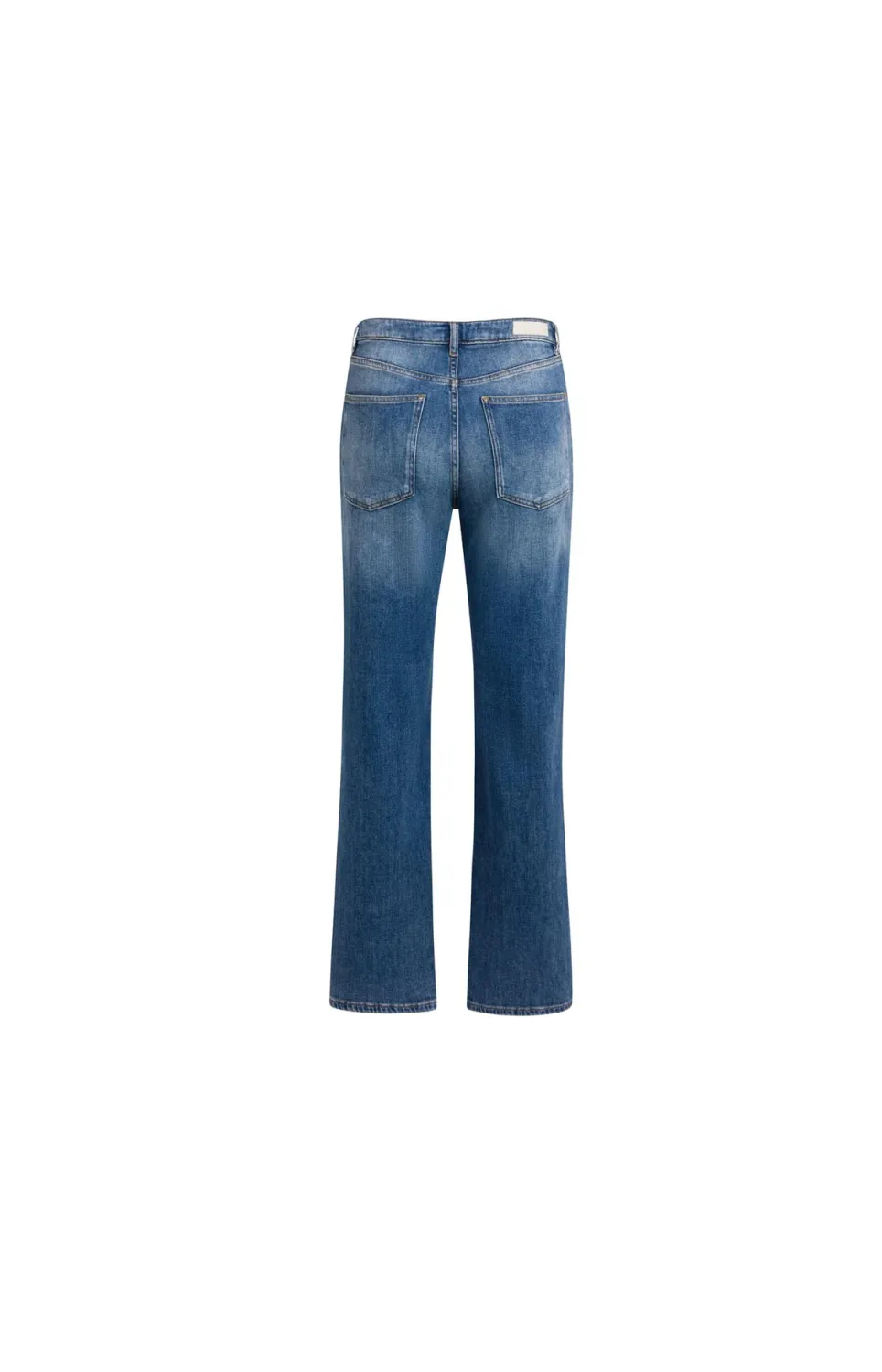 Straight Slim Denim Jeans L32 - Dark Blue Denim