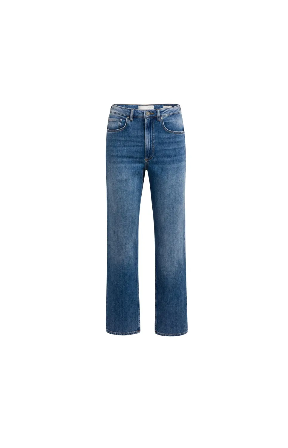 Straight Slim Denim Jeans L32 - Dark Blue Denim