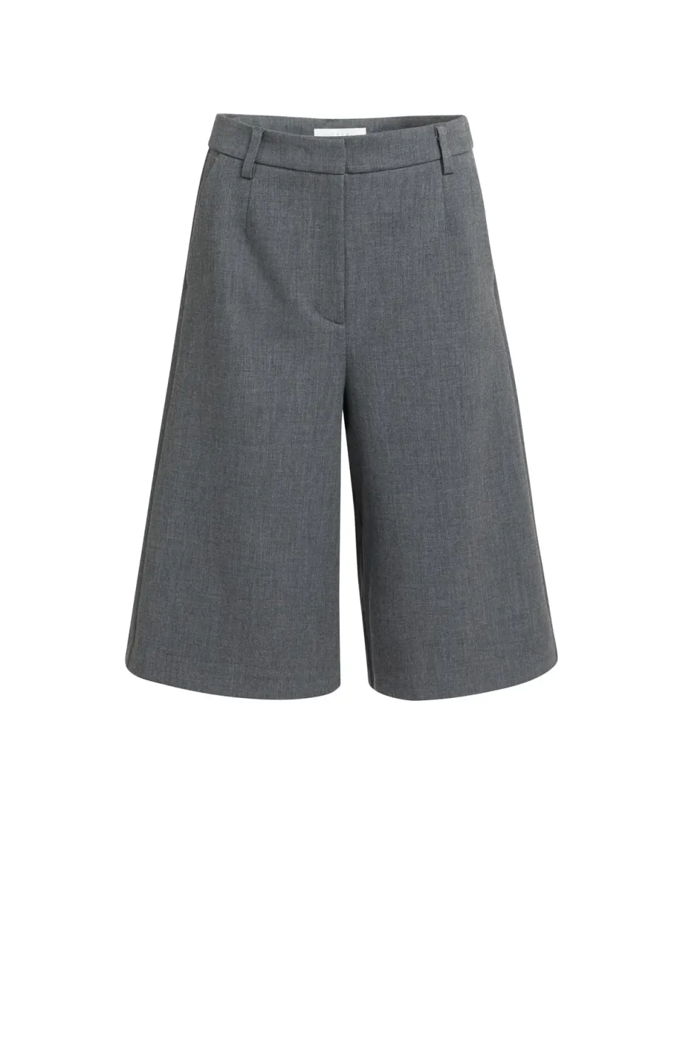 Long Bermuda Shorts - Anthracite Melange