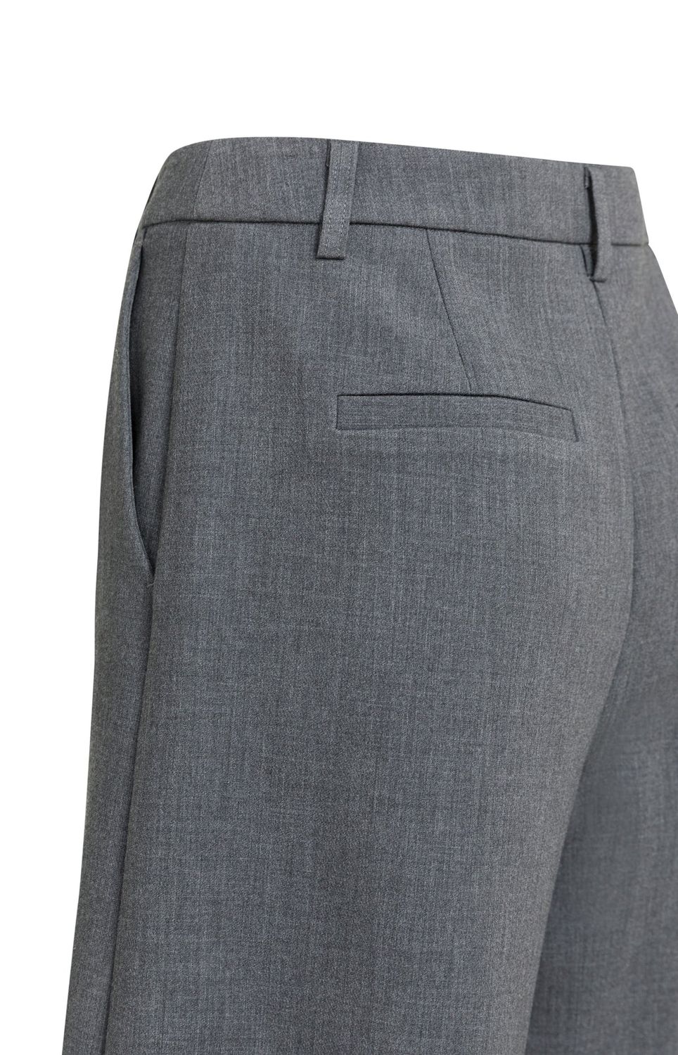 Long Bermuda Shorts - Anthracite Melange