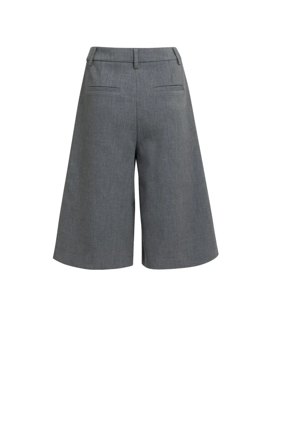 Long Bermuda Shorts - Anthracite Melange