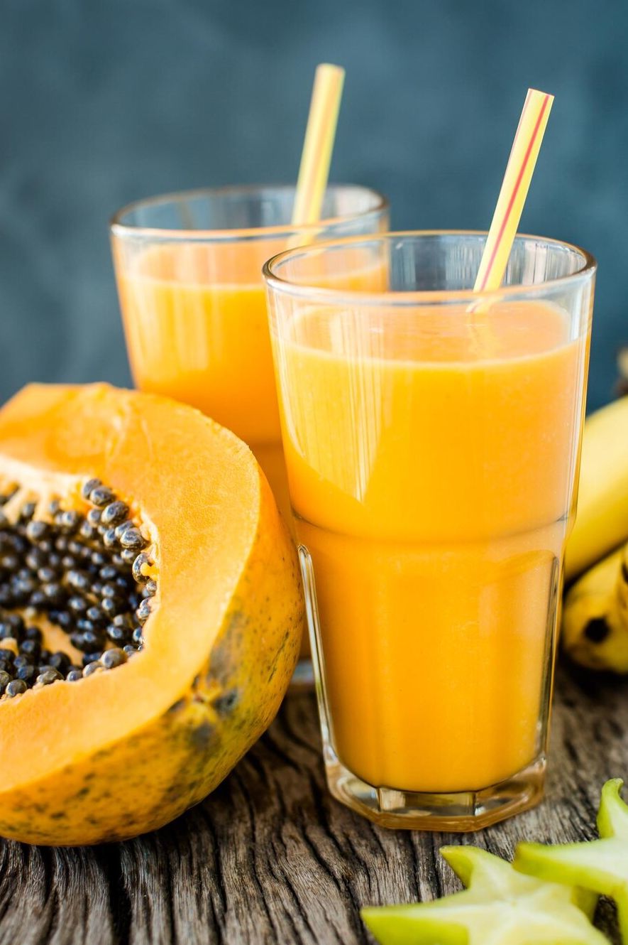 Jugo de papaya