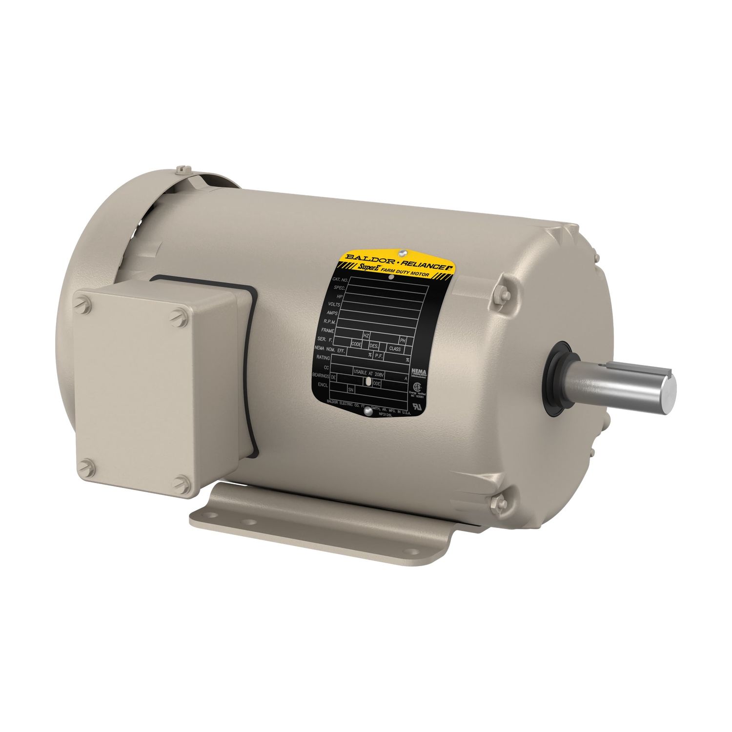 FDEM3714T 10HP MOTOR