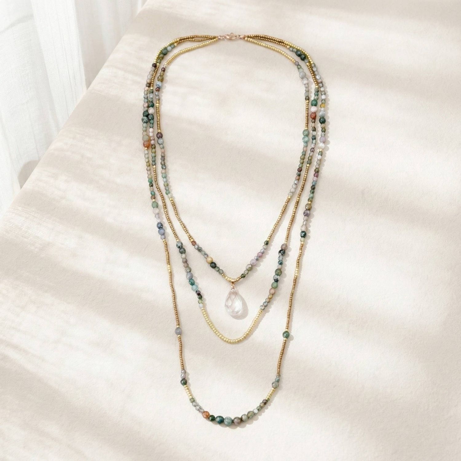 Native 3 Layered Necklace