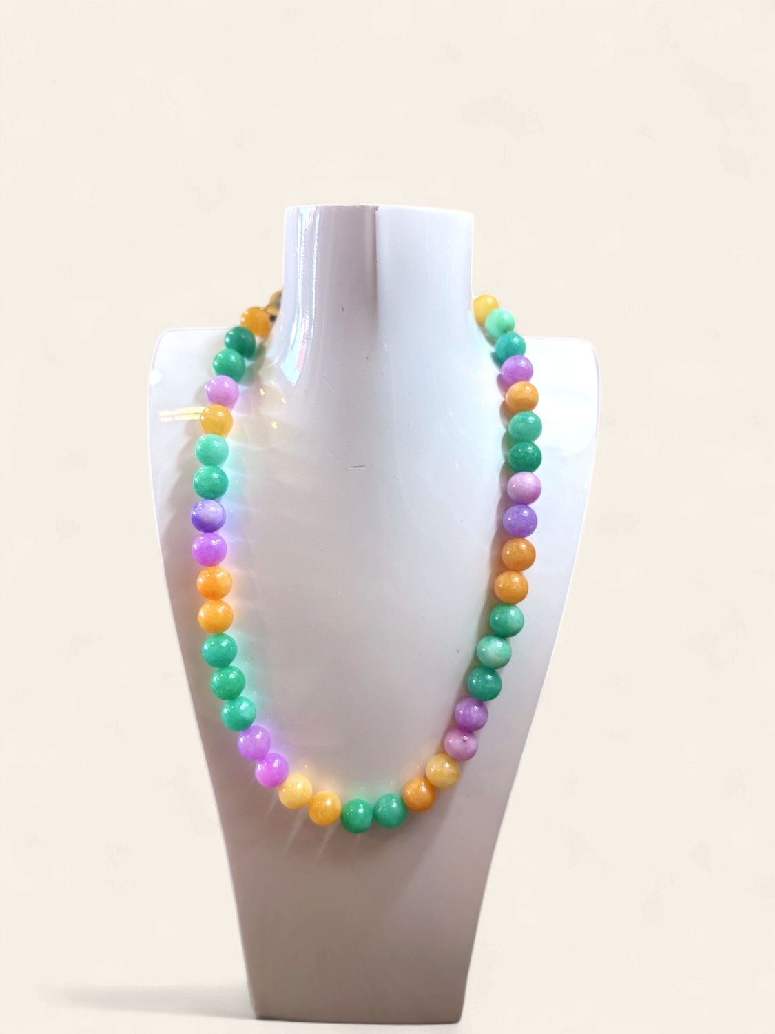 Willow - Colorful Glass Beaded Necklace