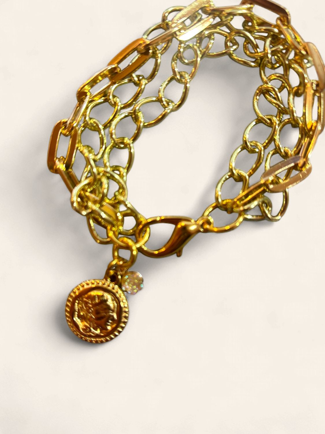 Quinn Coin Bracelet