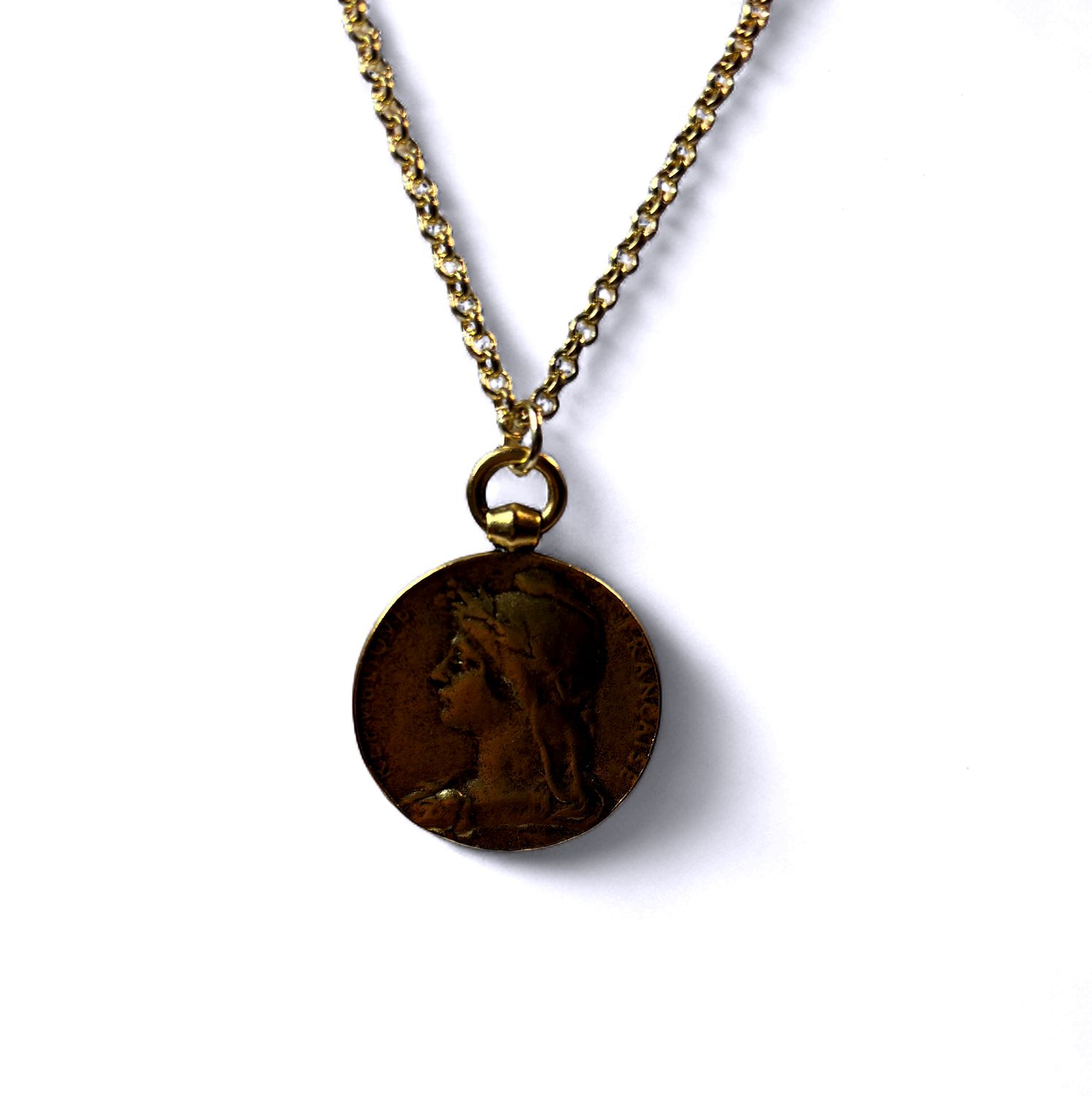 Elizabeth Coin Necklace