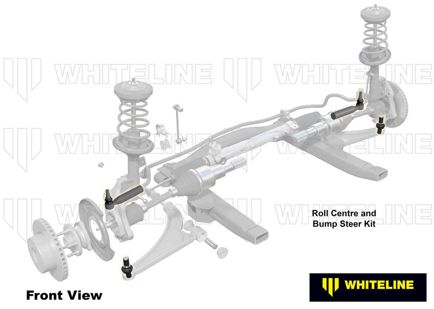 Front Roll centre/bump steer correction kit - Subaru