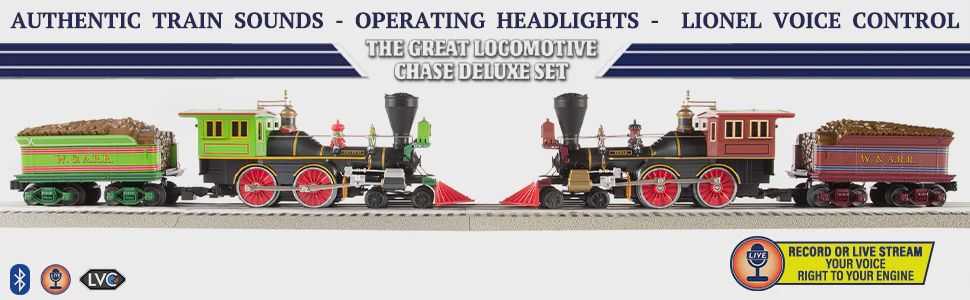 2223070 - GREAT LOCOMOTIVE CHASE DELUXE LIONCHIEF BLUETOOTH 5.0 SET