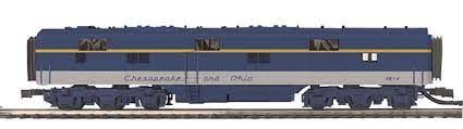 20-2544-3 - Chesapeake &amp; Ohio E6 B-Unit (Non-Powered)