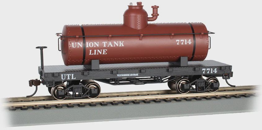 72108 - UNION TANK LINE #7714 - OLD-TIME TANK CAR (HO SCALE)