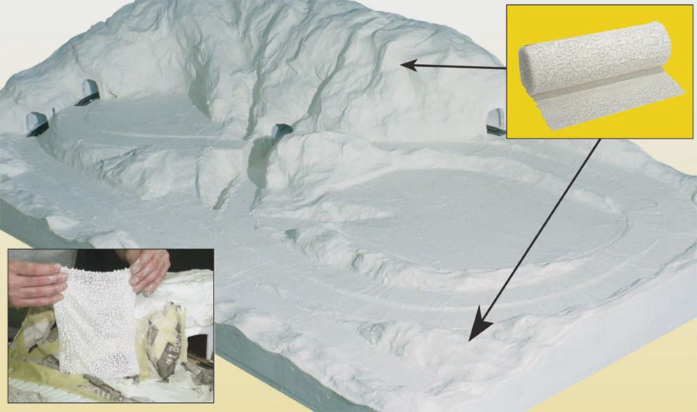 C1203 - Plaster Cloth Roll / 8in x 5yd