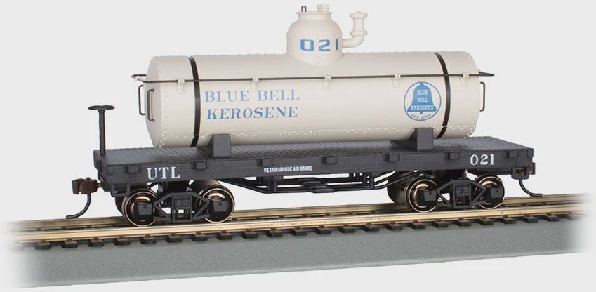 72106 - BLUE BELL KEROSENE #021 - OLD-TIME TANK CAR (HO SCALE)