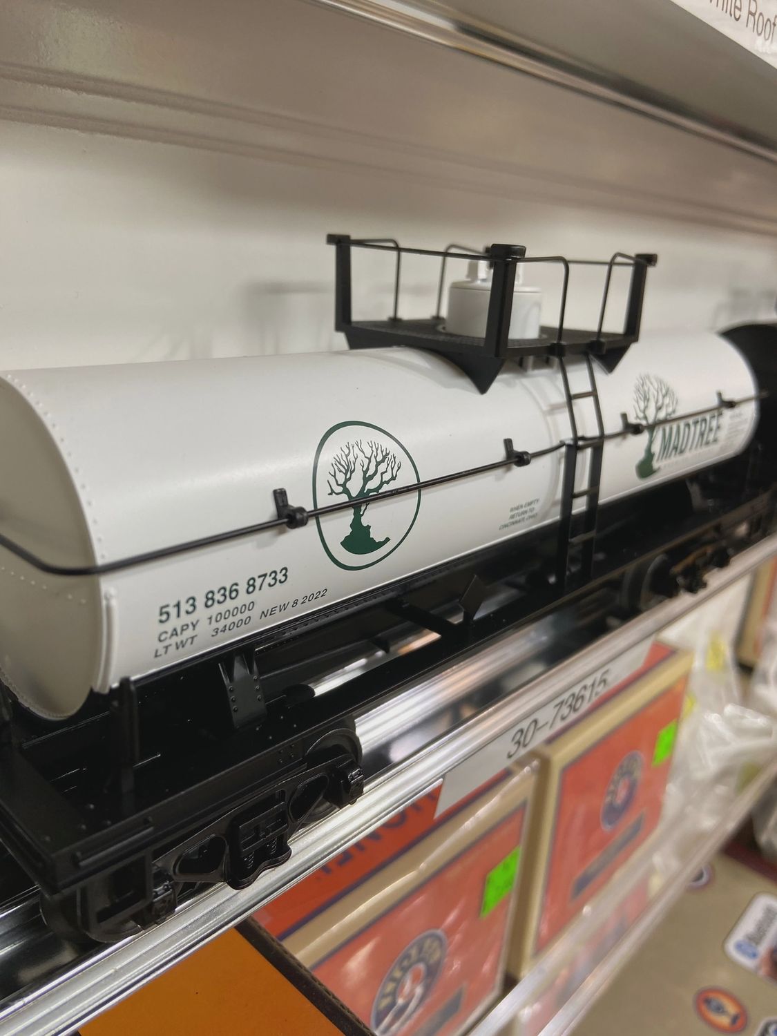 30-73615 - Madtree Brewing Company Tank Car