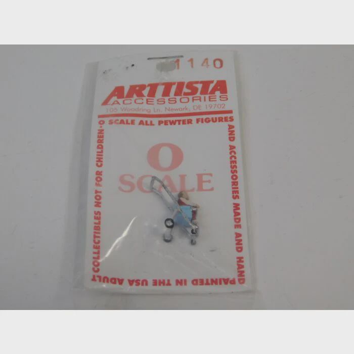 a1140 - Baby Stroller / Brass