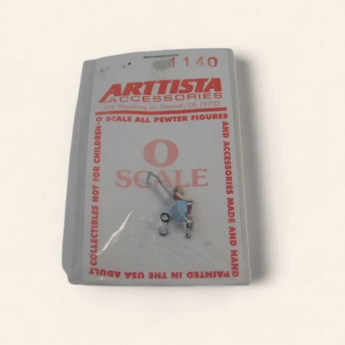 a1140 - Baby Stroller / Brass