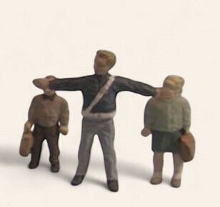 a1634 - School Safety Person with Two Students