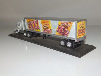 31329 - NEW Matchbox CASTLEMAINE XXXX Beer Scania Tractor Trailer 1/100 Scale
