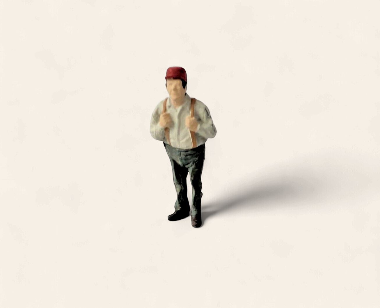 A1177 - Standing Man with Suspenders