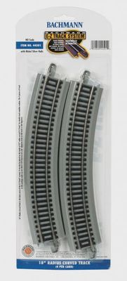 44501 - 18" RADIUS CURVED (HO SCALE NICKEL SILVER)