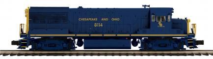 20-21847-1 - Chesapeake &amp; Ohio U25B Diesel Engine With Proto-Sound 3.0 (Hi-Rail Wheels)