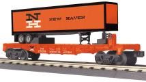 30-76896 - New Haven Flat Car w/40’ Trailer