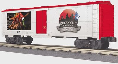 30-78236 - Queen City Sausage Modern Reefer Car - Dixie Union Station Exclusive