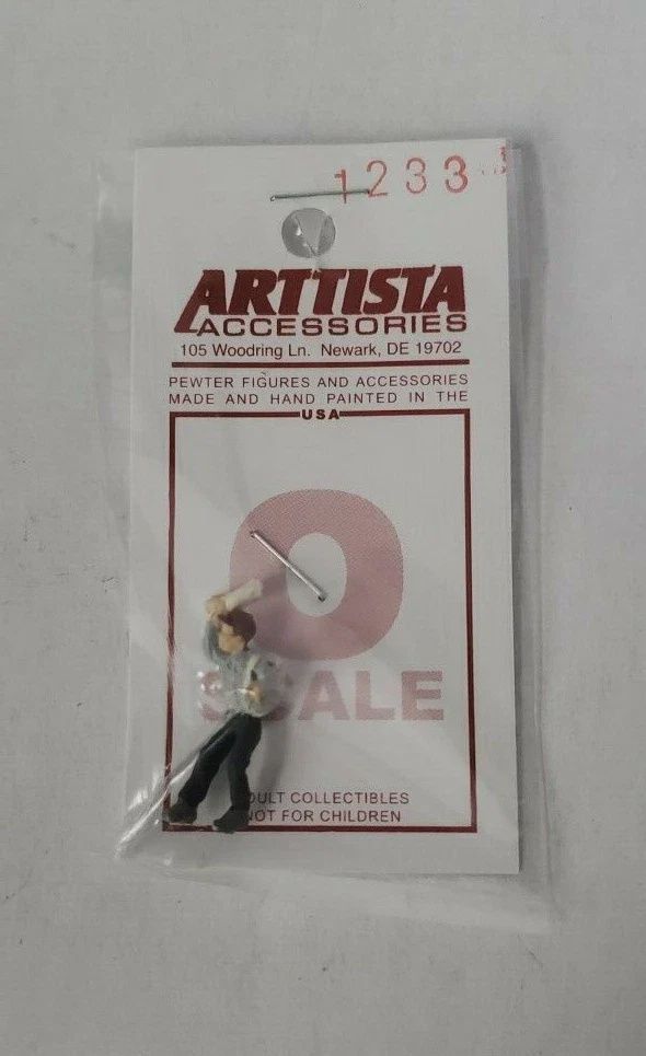 a1233 - Boy with Newspaper for Bicycle