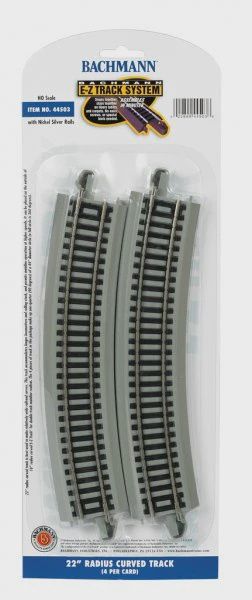 44503 - 22 inch Radius Curve / 4 Pack