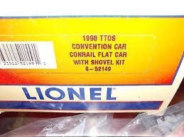 6-52149 - 1998 TTOS Convention Car Conrail Flatcar With Shovel Kit