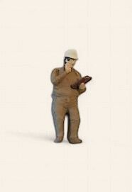 A1149 - Standing Man with Clipboard