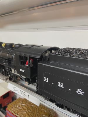 30-1869-1 - Buffalo Rochester &amp; Pittsburgh 0-6-0 Imperial USRA Steam Switcher w/Proto-Sound 3.0 (Slope Tender)