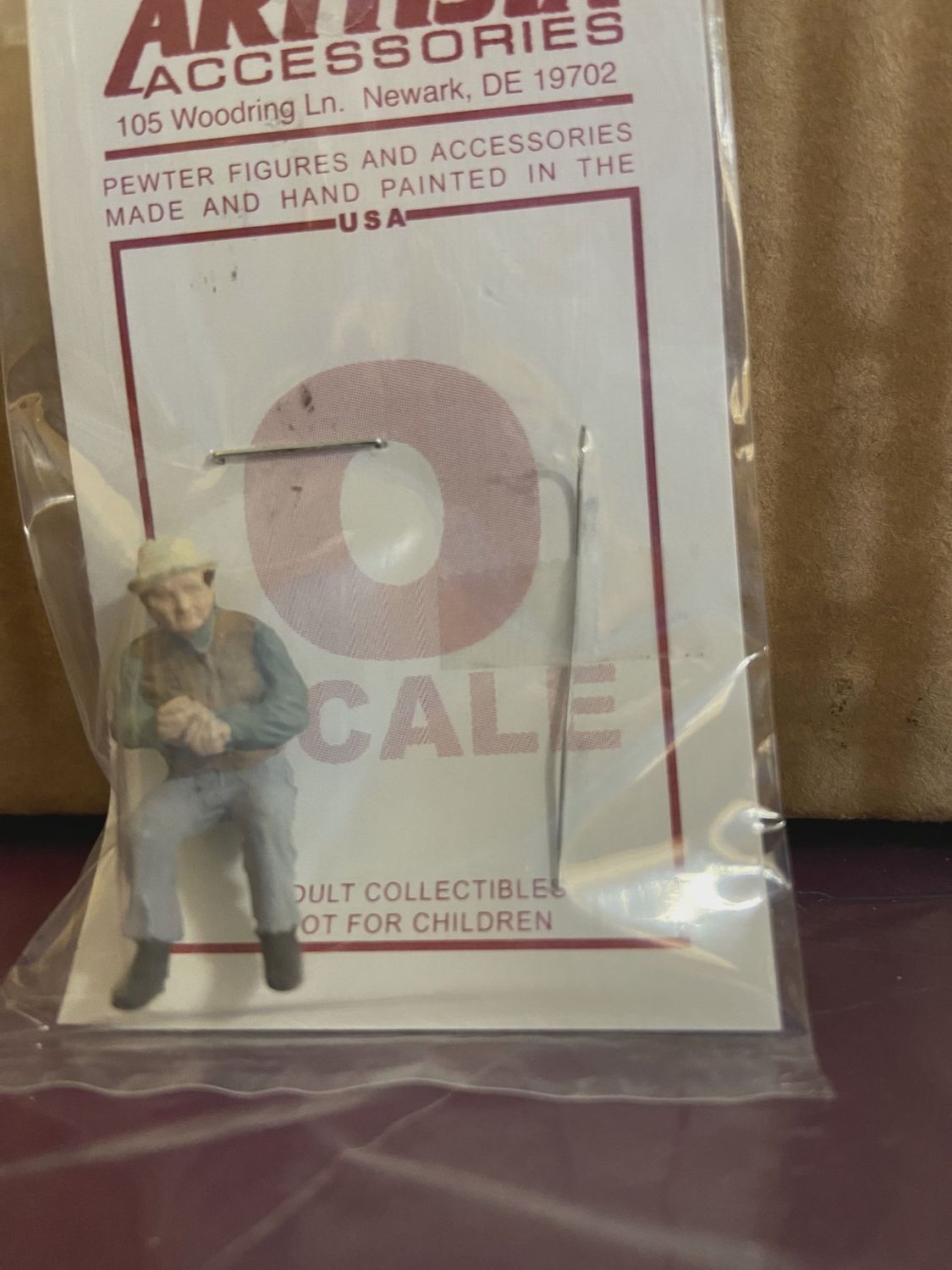 A1192 - Fishing Man Sitting