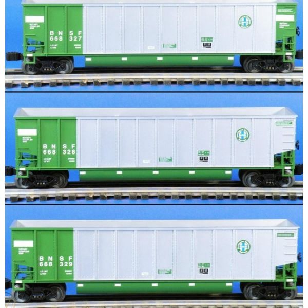 6-17433 - BNSF Rotary Bathtub Gondola 3-Pack