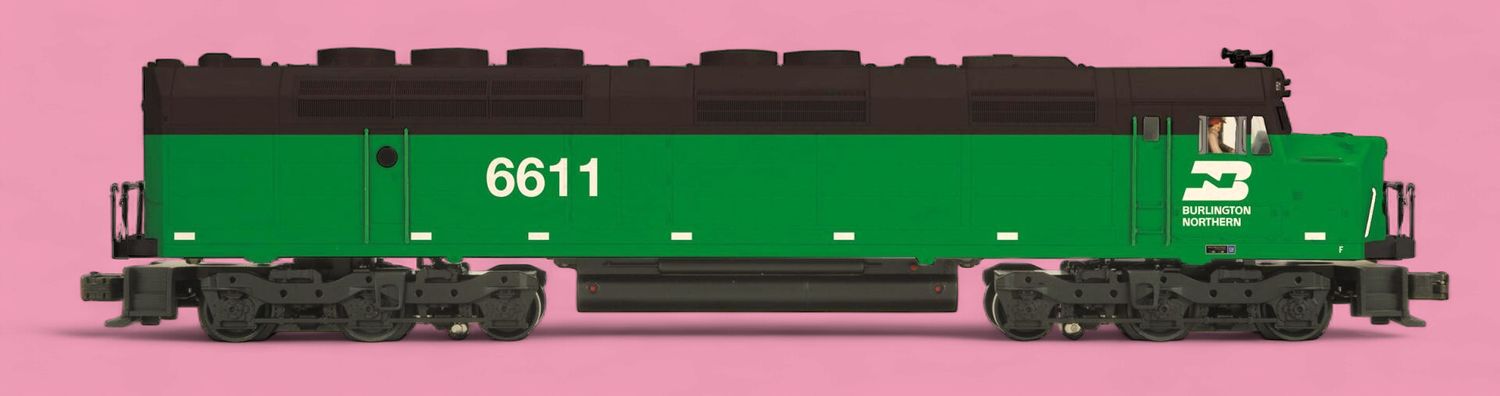 30-21219-1 - Burlington Northern FP45 Diesel Engine With Proto-Sound 3.0
