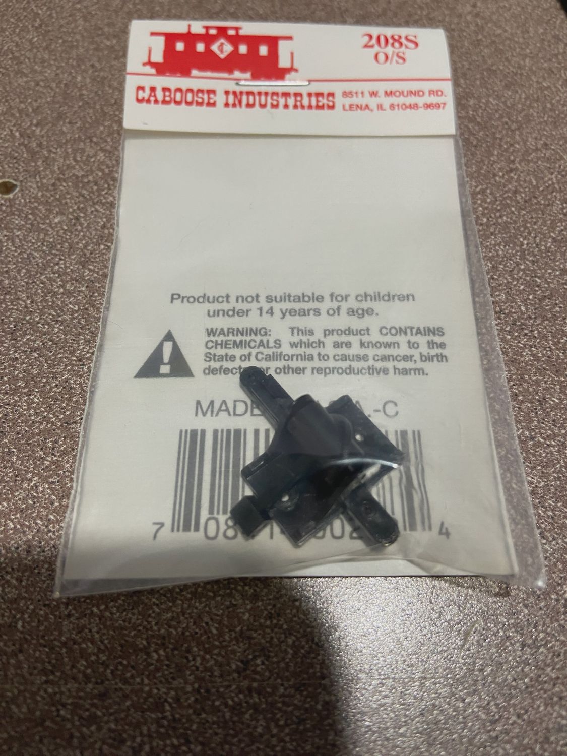 208S - Ground Throw #208 Sprung